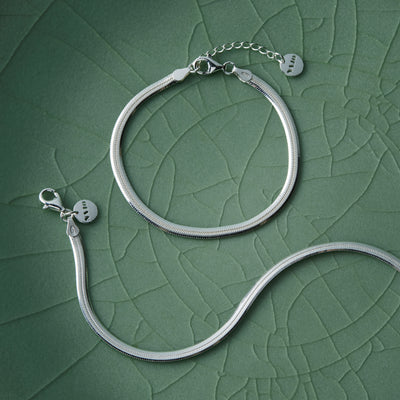 Celestine Fine Silver Bracelet
