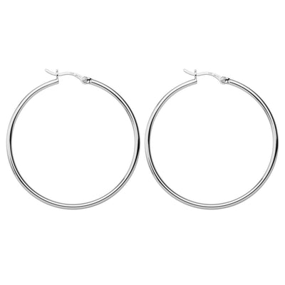 Simple Hoop Silver
