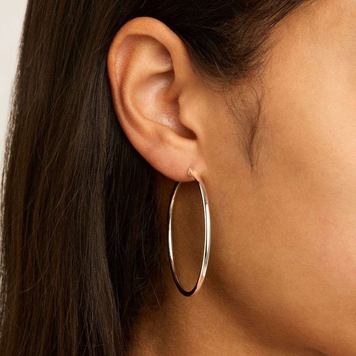 Simple Hoop Silver