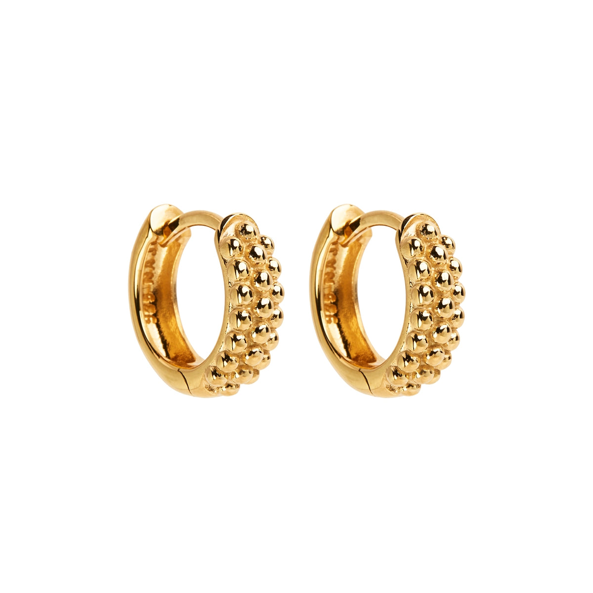 Chia Gold Huggie Earring