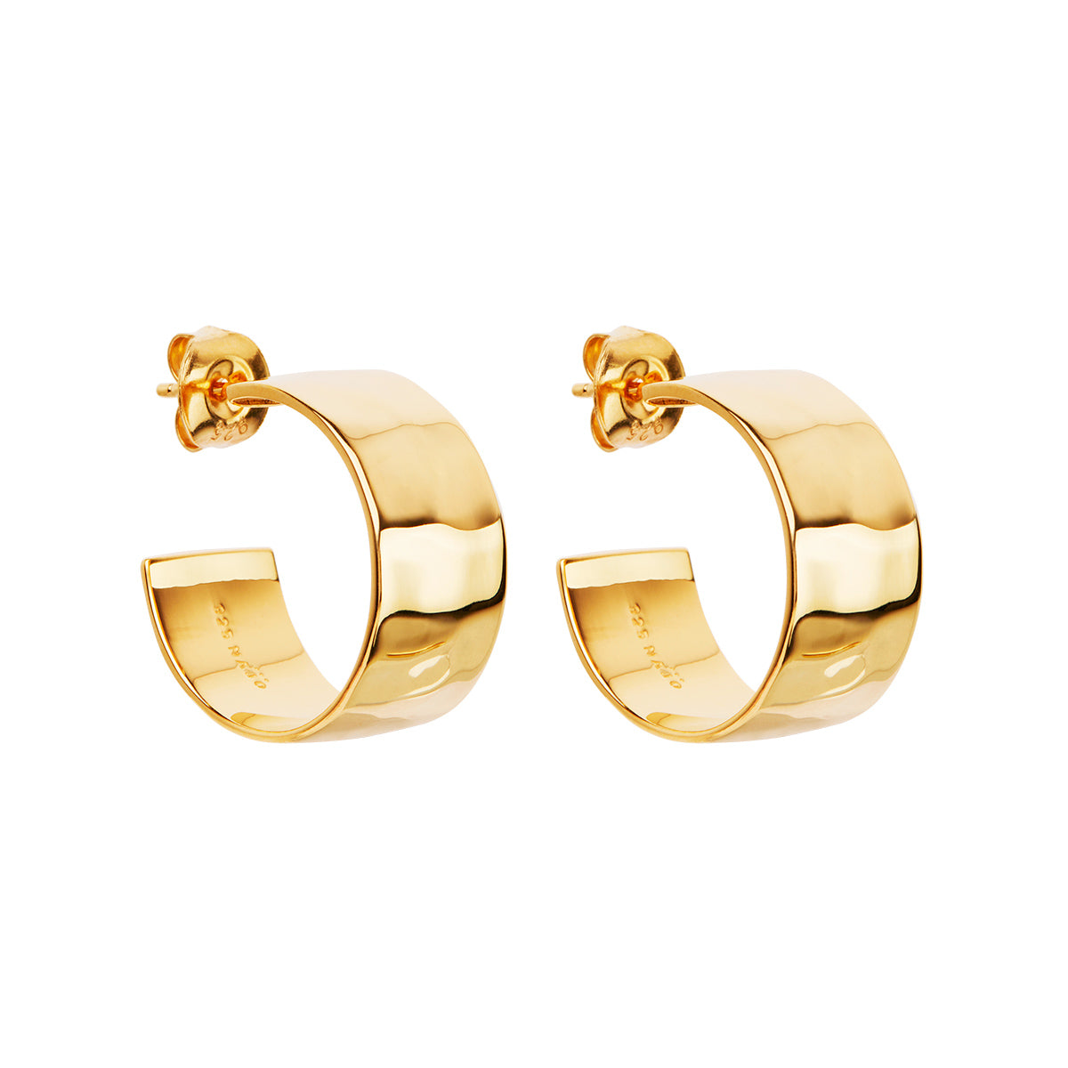 La Dolce Vita Gold Hoop Earrings