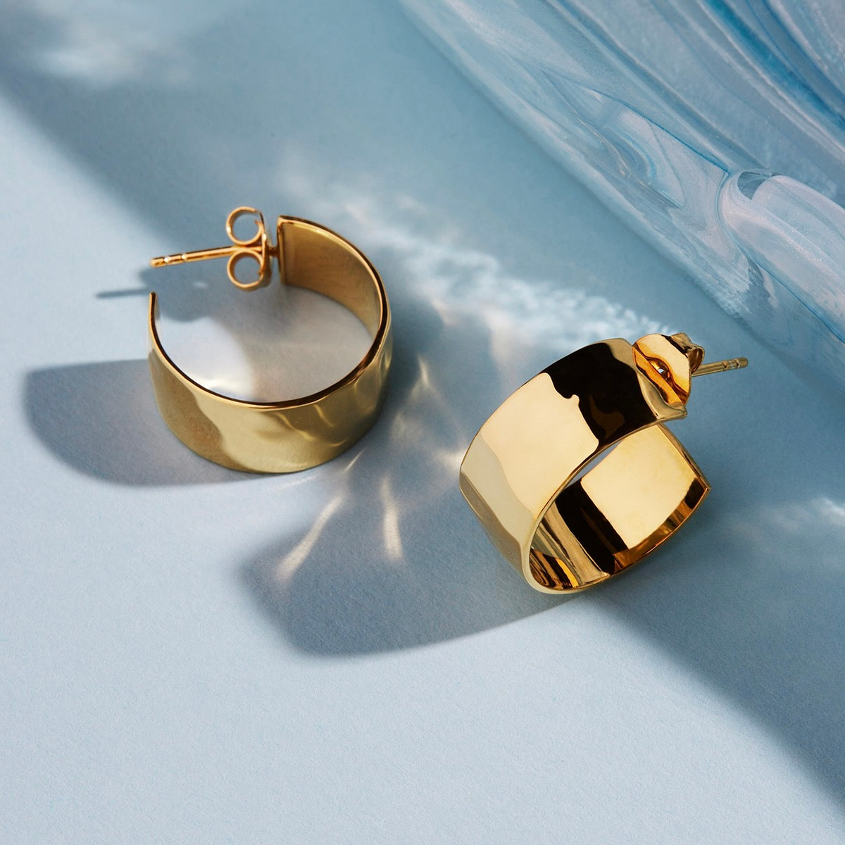 La Dolce Vita Gold Hoop Earrings