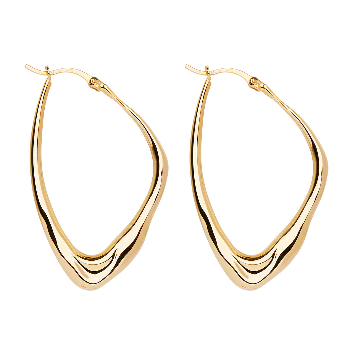 Isola Gold Hoop Earrings