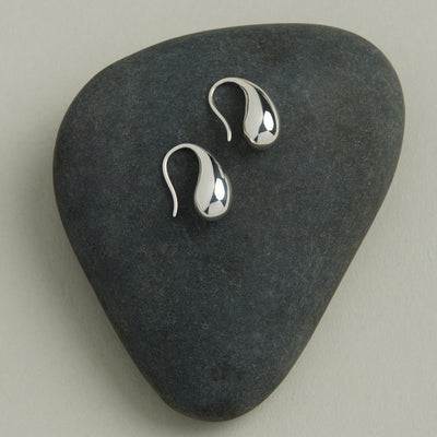 Silver Eau Earrings