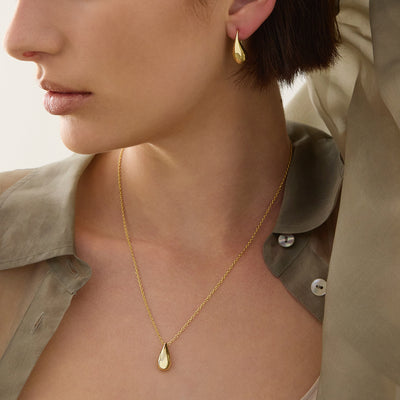 Gold Eau Earrings