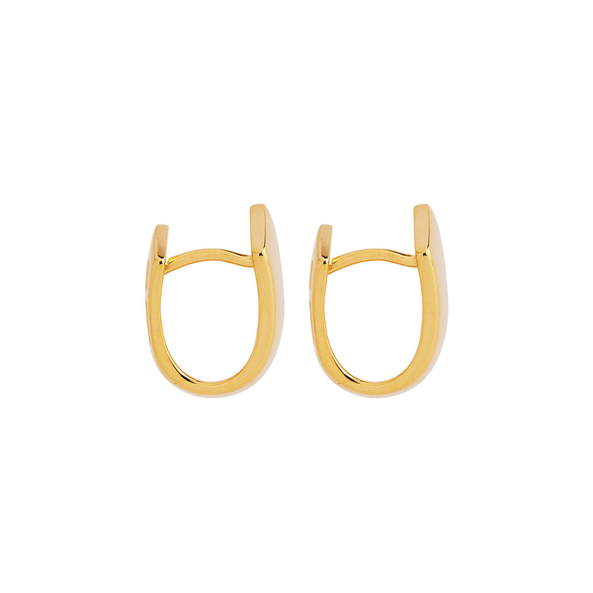 Versailles Gold Huggie Earrings
