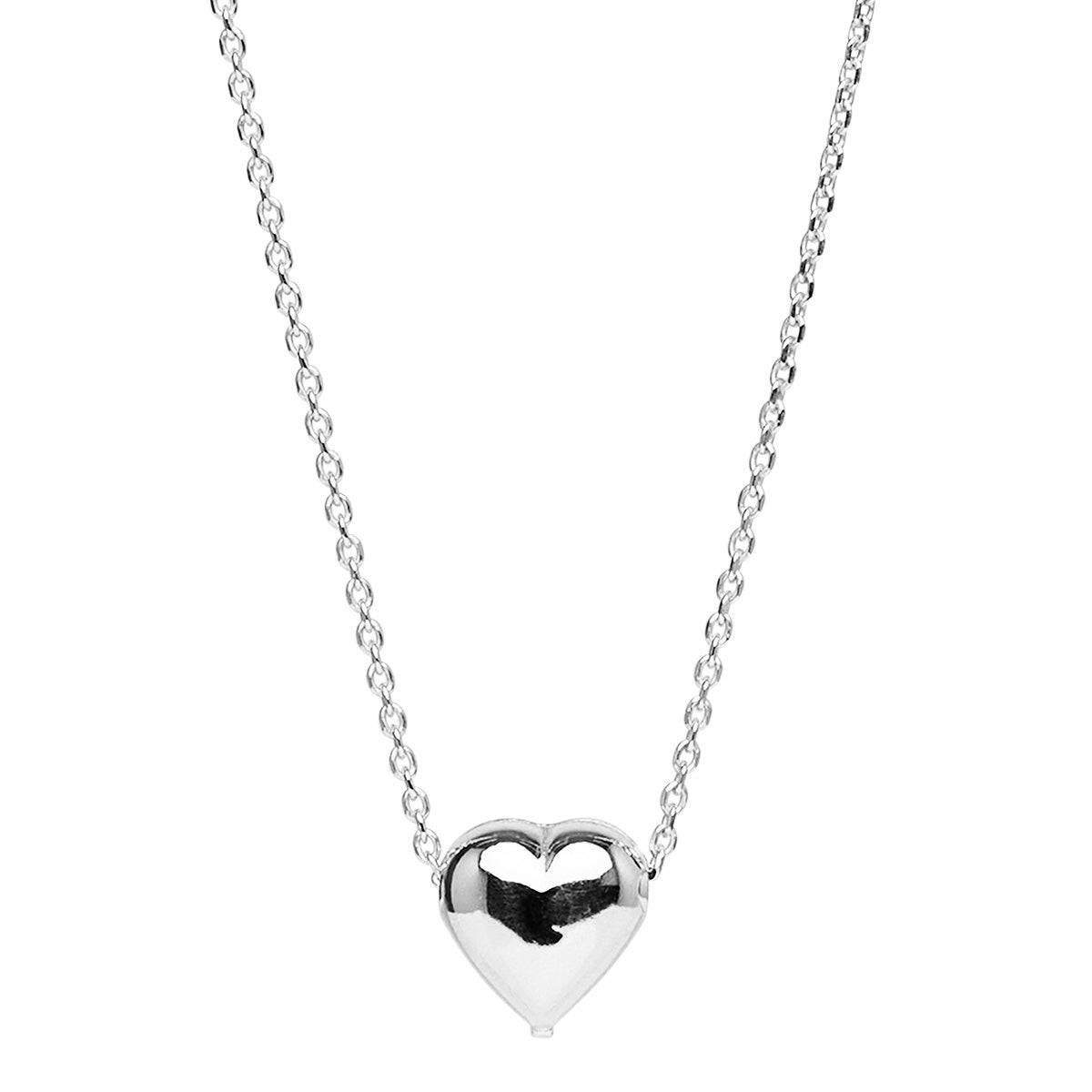 Amore Charm Silver Necklace