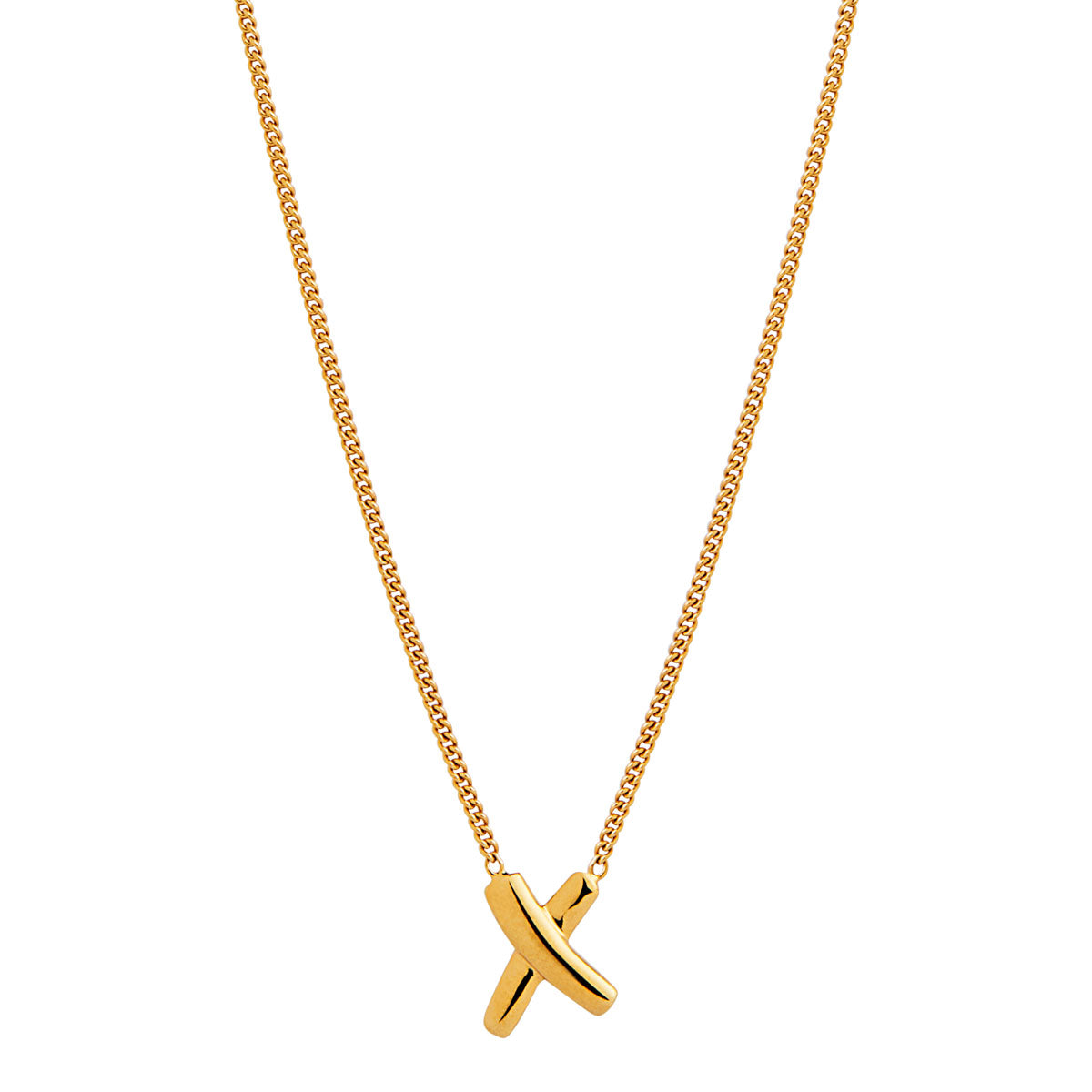 Bisous Gold Necklace