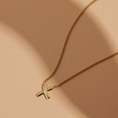 Bisous Gold Necklace