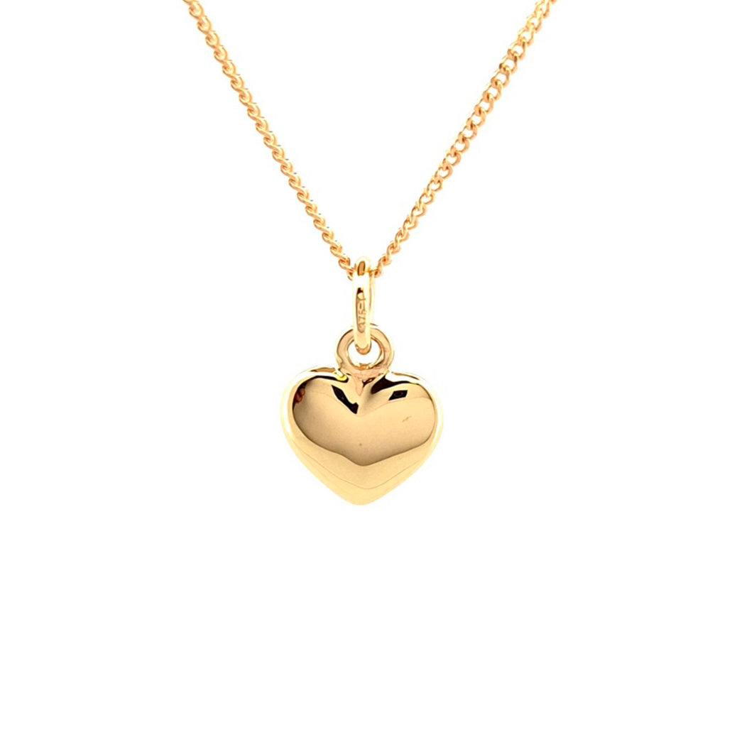 Gold Heart Pendant