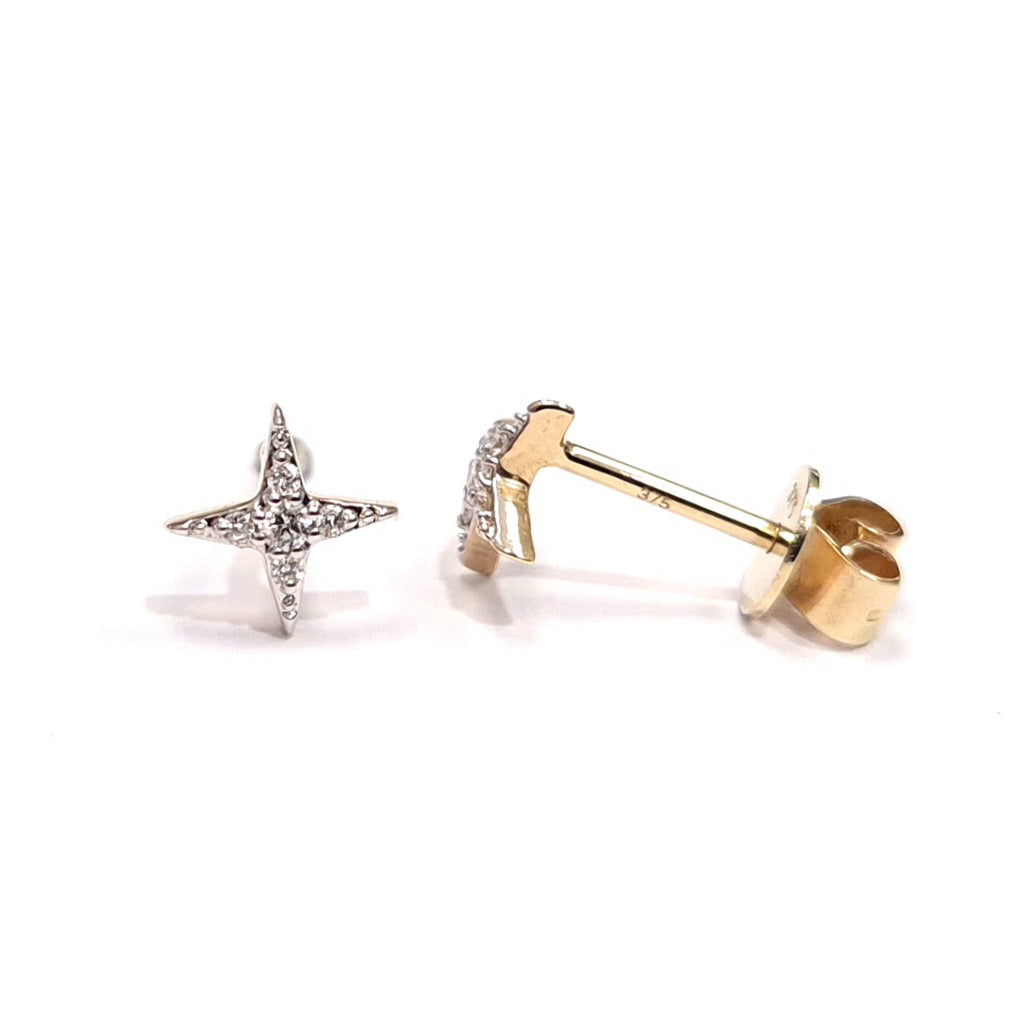 Diamond Star Studs