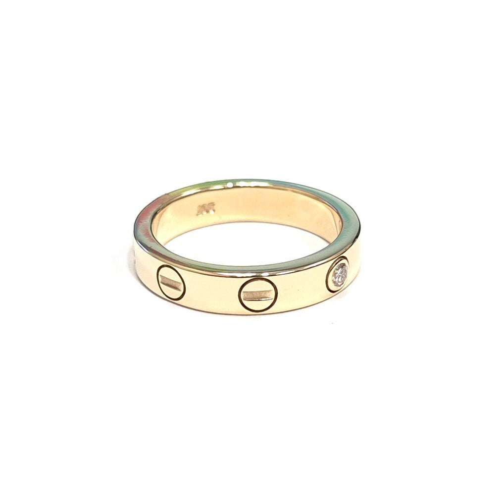 Love Lock Diamond Ring