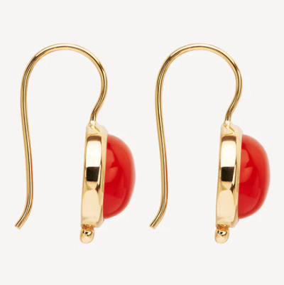 Geranio Red Onyx Earrings