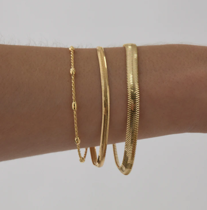 Celestine Fine Gold Plate Bracelet
