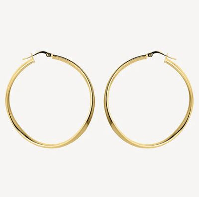 Odyssey Gold Hoop Earrings