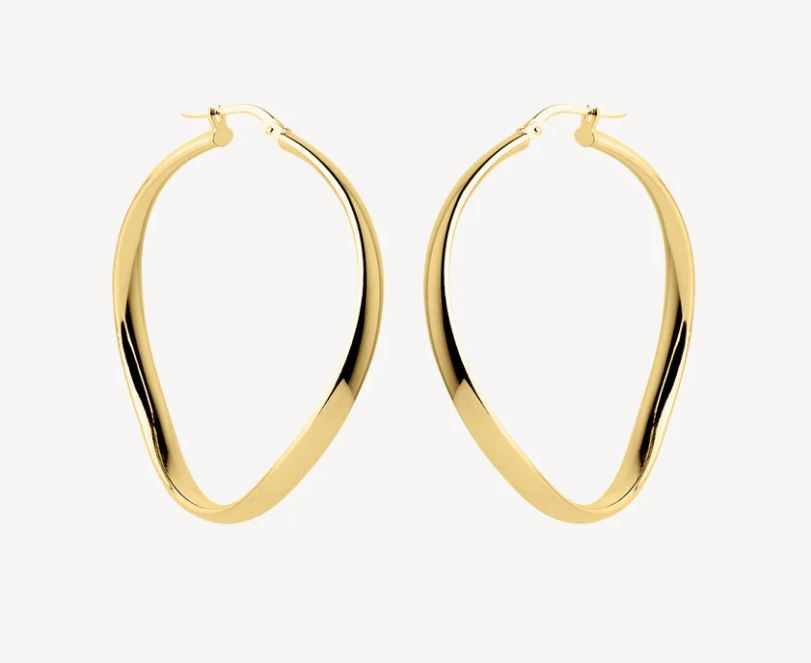 Odyssey Gold Hoop Earrings