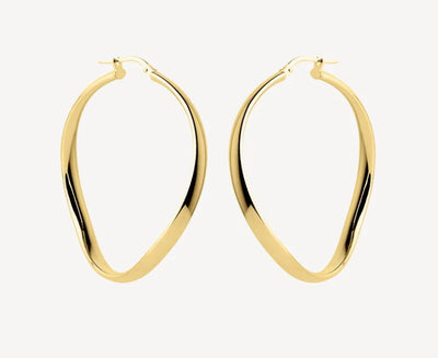 Odyssey Gold Hoop Earrings