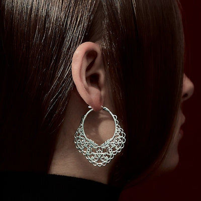 Filigree Hoops