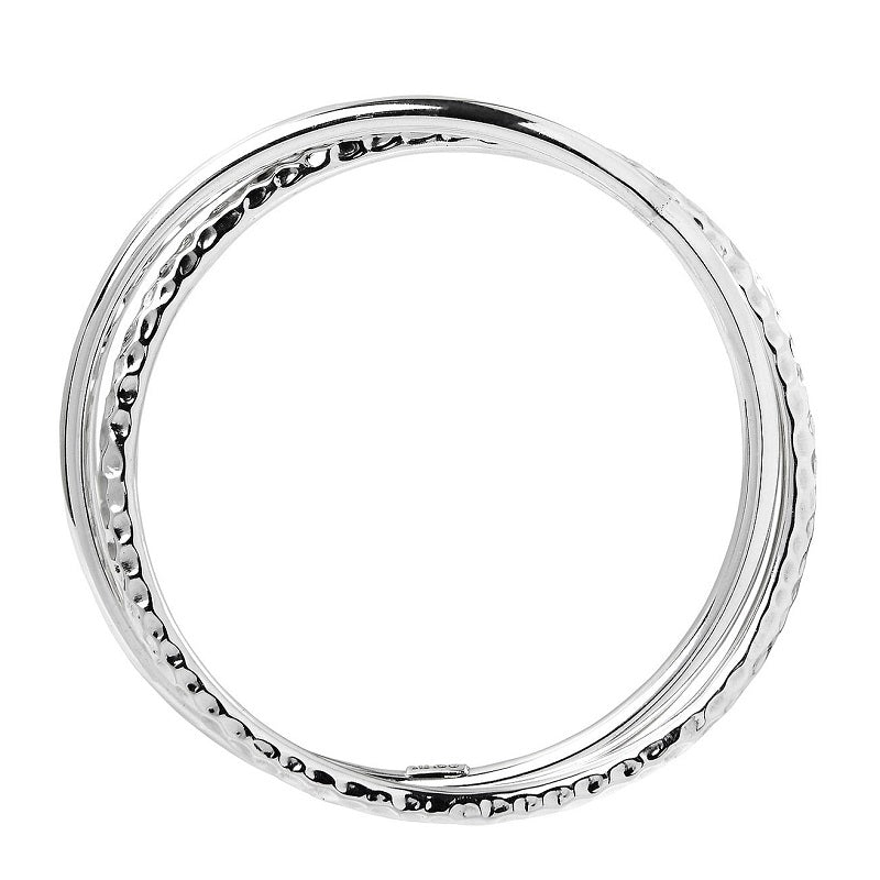 Sterling Silver Madame Luck Bangle