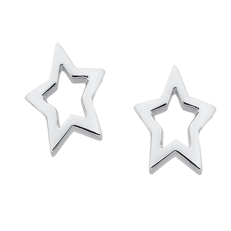 Mini Star Studs Silver
