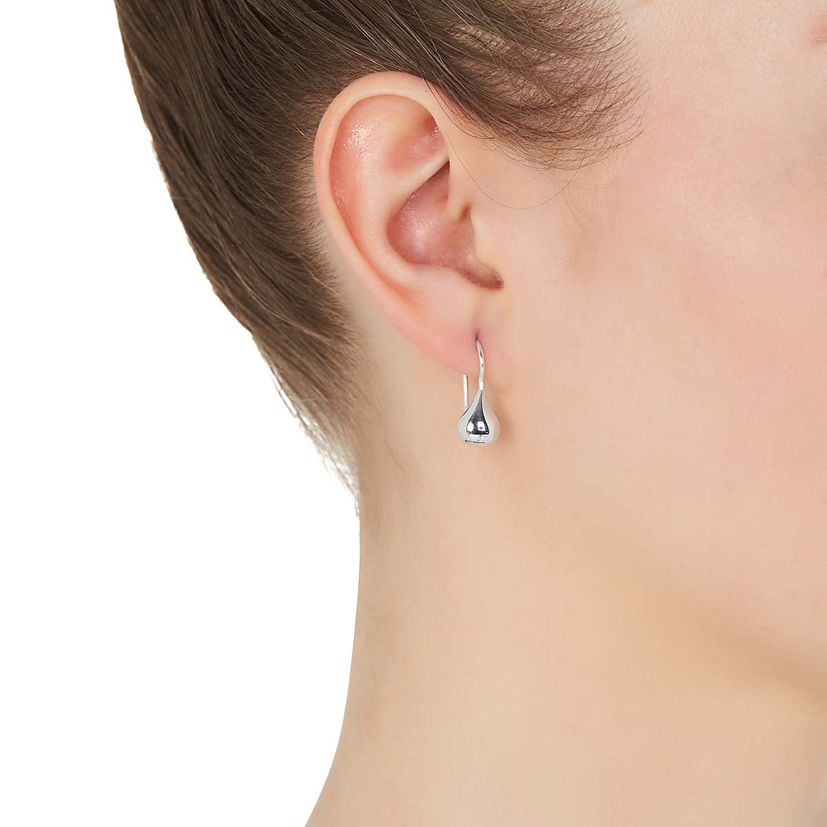 Baby Tears Silver Earring