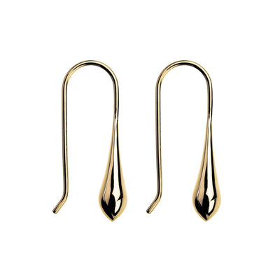 My Silent Tears Yellow Gold Earring